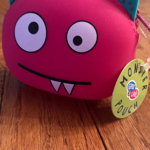 🌟Punch Pink Monster Coin Purse - Picture 3 of 8